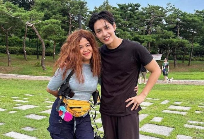 Melai Cantiveros and Korean actor Do Ji-han