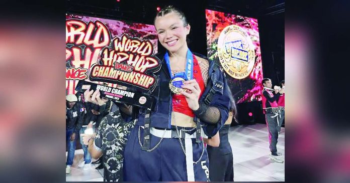 Maria Angela Atayde and her group made sure to give it their all during the final round of the 2023 World Hip Hop Dance Championship. They exhibited a breath-taking four-minute performance to the delight of thousands of viewers. CONTRIBUTED PHOTO