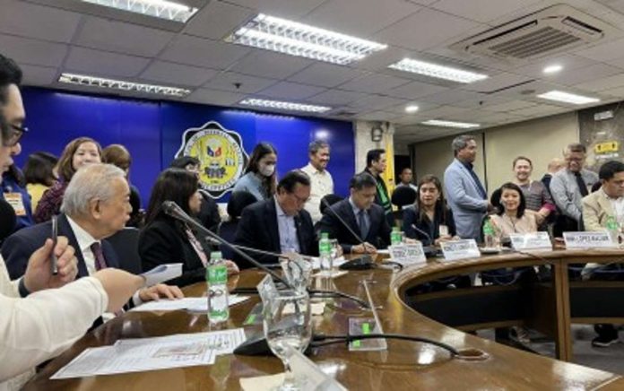 The Bureau of Internal Revenue signs an agreement with multi-sectoral groups on Tuesday, Aug. 8. The agreement seeks to forge a stronger partnership with the private sector and enhance tax administration. ROMEO LUMAGUI JR. FB PHOTO