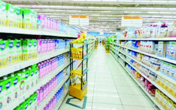 Food items sold at a supermarket in Bacolod City in this undated photo. In August, the inflation rate for all income households in the city eased to 5.7 percent from 6.6 percent in July, the Philippine Statistics Authority - Negros Occidental said in a report on Friday, Sept. 8. PNA-BACOLOD FILE PHOTO