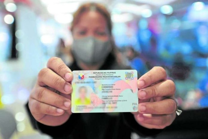 Out of the 81 million Filipinos who had registered for the national ID system, only 39.7 million had received their plastic ID cards so far. INQUIRER FILE PHOTO