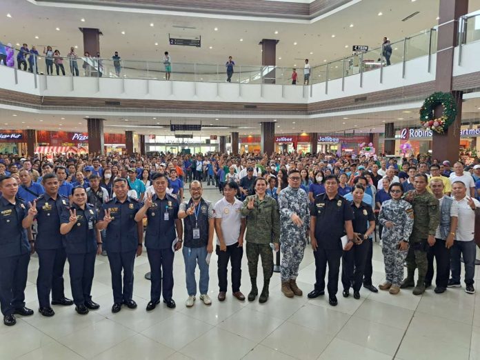 The Philippine National Police leads the campaign for peaceful and clean barangay and Sangguniang Kabataan elections in Roxas City. RONNIE DADIVAS FB