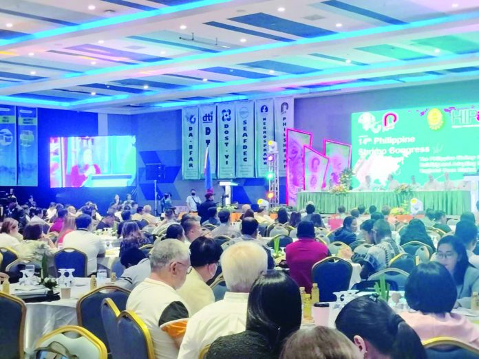 The 14th Philippine Shrimp Congress kicked off yesterday, Sept. 20, at the SMX Convention Center in Bacolod City. MAE SINGUAY/PN