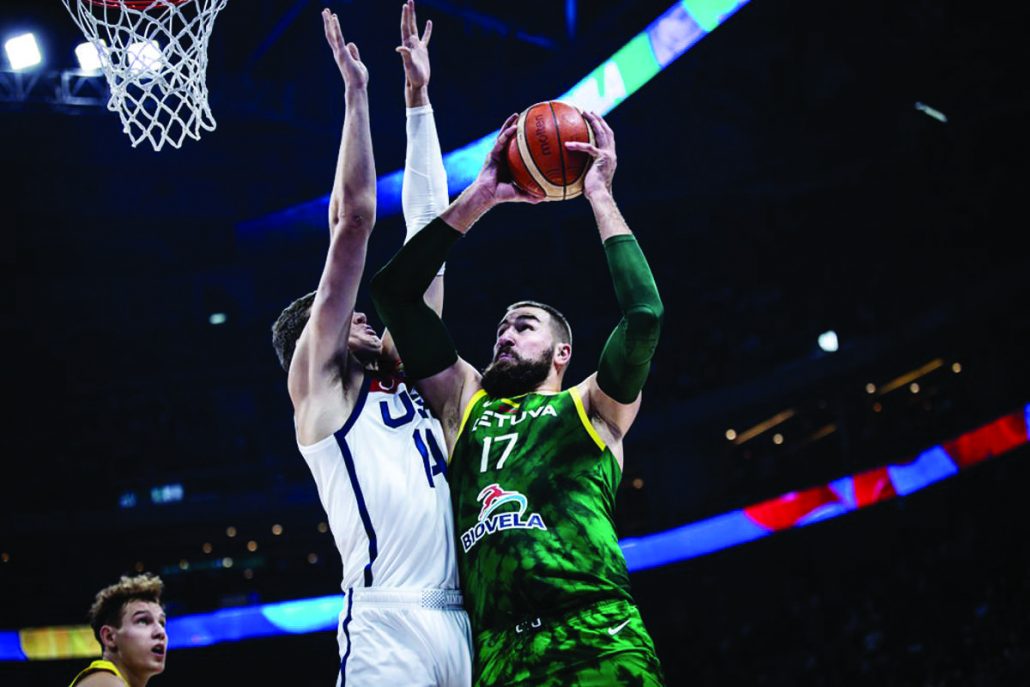 Lithuania stuns USA in FIBA World Cup, 110-104