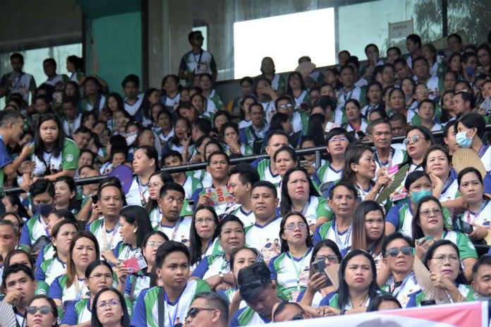 Thousands of Negrense teachers join the Teacher's Day celebration held at the Panaad Park and Stadium on Friday, Sept. 8. PROV’L GOV’T OF NEGROS OCCIDENTAL FB PHOTO