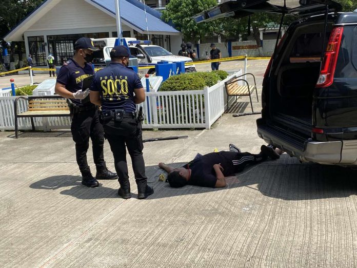 Scene of the Crime Operatives respond to a hostage-taking and bombing scenarios during the Bacolod City Police Office’s simulation exercise in preparation for the upcoming MassKara Festival and barangay and Sangguniang Kabataan elections. BCPO PHOTO