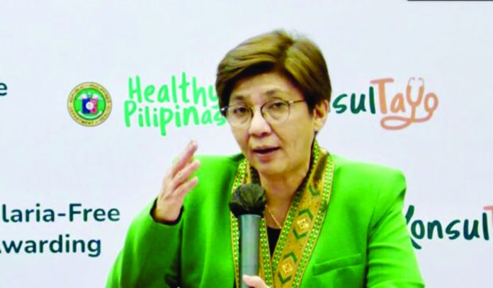 Health Undersecretary Maria Rosario Vergeire allays fears that the influenza-like illnesses reported in various schools in Cagayan de Oro City was due to the spread of the contagious zoonotic disease Nipah virus. PHOTO BY NOY MORCOSO/INQUIRER.NET