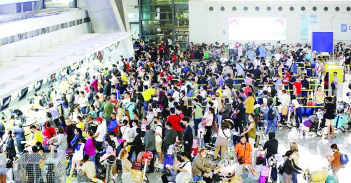 The privatization of Ninoy Aquino International Airport is deemed as a solution to the longstanding issues at the facility, such as the inadequate capacity of passenger terminal buildings. PNA FILE PHOTO