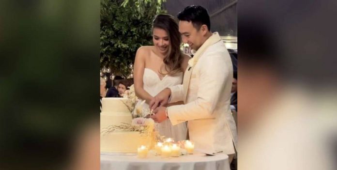 LJ Reyes and Philip Evangelista are now married. INSTAGRAM/@HAIRBYMARKBAQUIRAN PHOTO