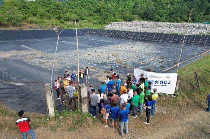 Aerial view of the new sanitary landfill in Barangay San Jose, Roxas City. RONNIE DADIVAS PHOTO