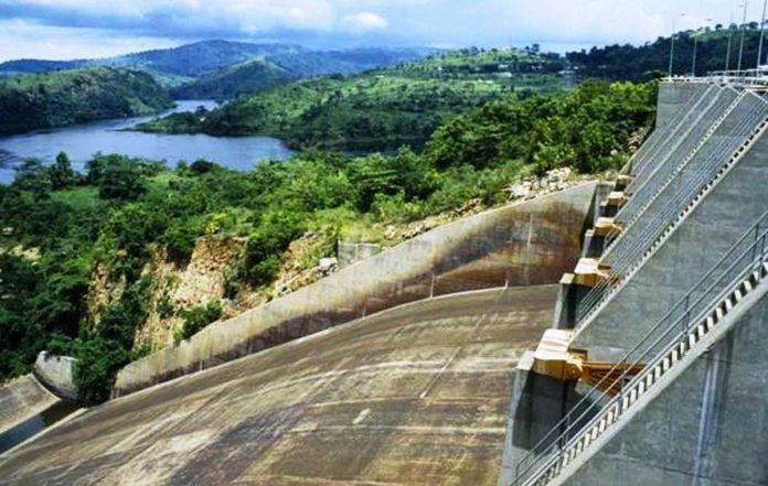 The Akosombo is one of the major dams in Ghana. BBC FILE PHOTO