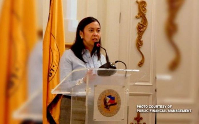 Bureau of the Treasury officer-in-charge Sharon Almanza. PUBLIC FINANCIAL MANAGEMENT FILE PHOTO