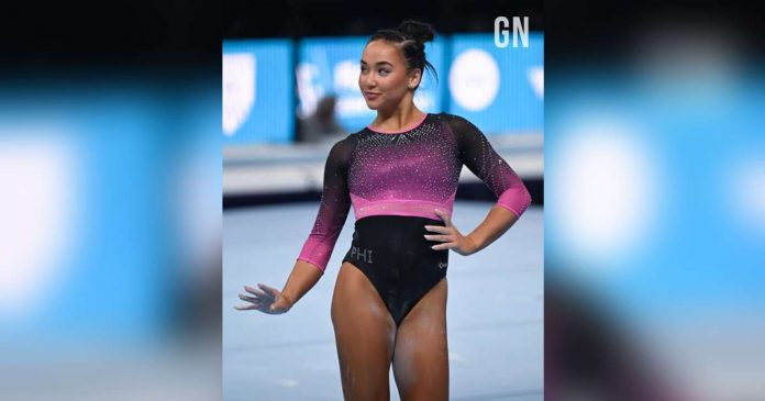 Aleah Finnegan previously represented the United States in gymnastics competitions before deciding to carry the Philippine colors last year. PHOTO COURTESY OF GYMNASTICS NOW