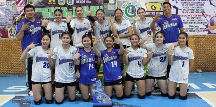 Members of the Bacolod Tay Tung High School volleyball squad. PHOTO COURTESY OF GAMETIME SPORTS