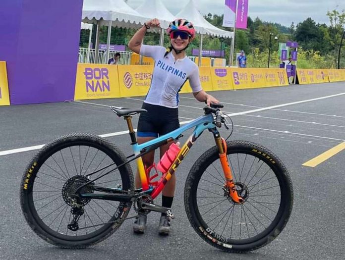 Mountain bike rider Ariana Evangelista has been provisionally suspended by the International Testing Agency. PHOTO FROM ARIANA EVANGELISTA FACEBOOK PAGE