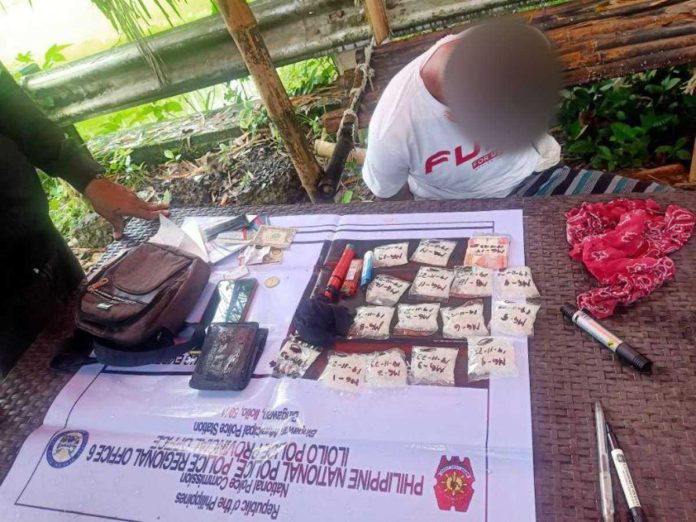 Over P2 million worth of suspected shabu was seized from a high-value drug suspect during a police operation in Bingawan, Iloilo on Sunday, Nov. 19. PRO-6 PHOTO