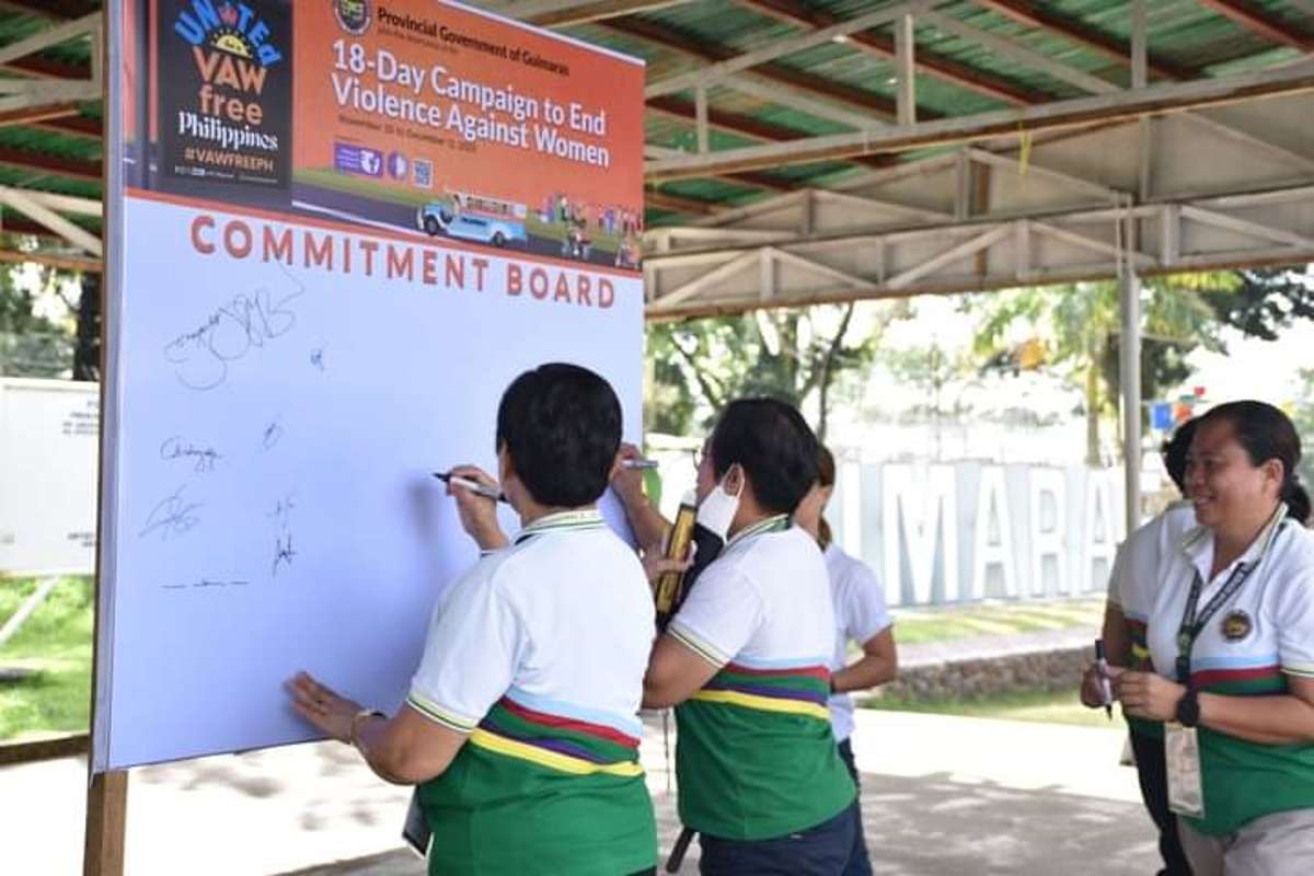 Guimaras kicks off VAWC campaign