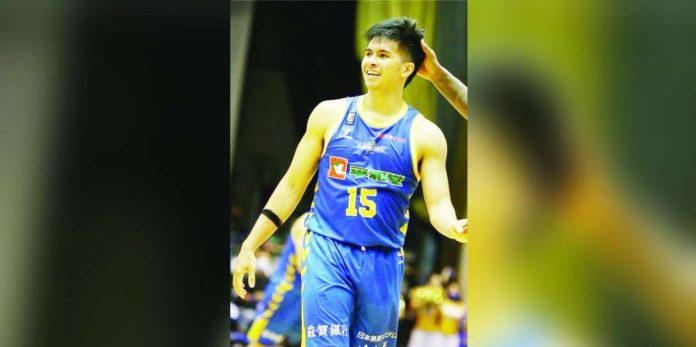 In the Japan B.League Division 2, Kiefer Ravena plays for Shiga Lakes. PHOTO COURTESY OF SAN-EN NEOPHOENIX