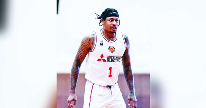 Bobby Ray Parks Jr. plays for the Nagoya Diamond Dolphins in the Japan B.League Division 1. PHOTO COURTESY OF NAGOYA DIAMOND DOLPHINS