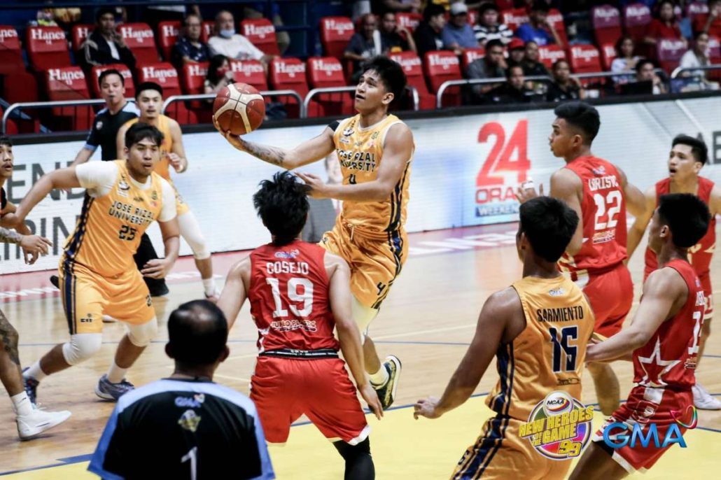 JRU Heavy Bombers Edge EAC Generals In NCAA