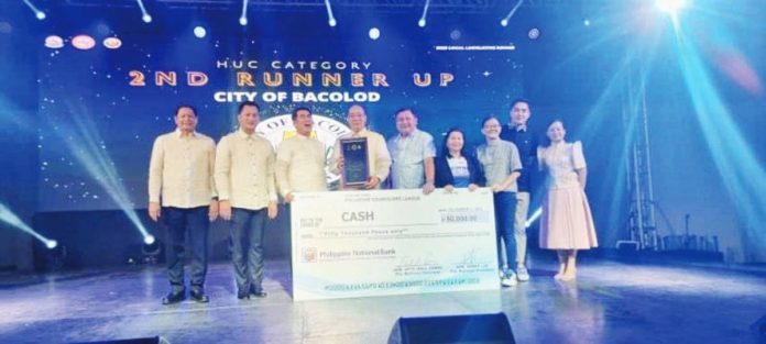 The Sangguniang Panlungsod of Bacolod received recognition as one of the national awardees in the 2023 Local Legislative Awards in Pasay City on Tuesday, Dec. 5. BACOLOD CITY SP