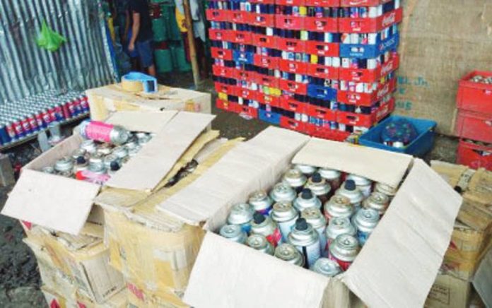 The city government of Bacolod, together with the Bureau of Fire Protection, will intensify its monitoring against illegal sale of butane. PNA FILE PHOTO