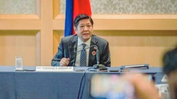 President Ferdinand “Bongbong” Marcos Jr. answers questions from the media during the last day of Asean-Japan Friendship and Cooperation Commemorative Summit in Tokyo, Japan on Monday, Dec. 18, 2023. PHOTOS BY YUMMIE DINGDING/PPA POOL