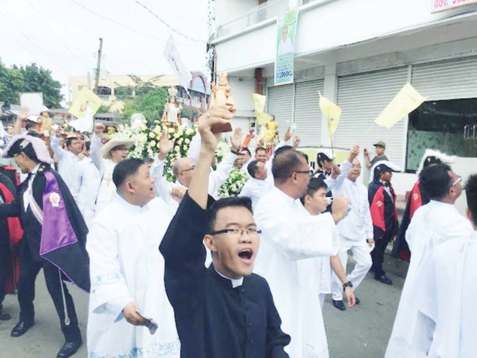 The municipality of Kalibo in Aklan province will celebrate the religious feast of Señor Sto. Niño de Kalibo from Jan. 3 to 21, 2024. BOY RYAN ZABAL/AKEAN FORUM