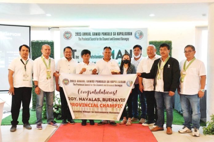 Barangay Navalas in Buenavista town was feted as the cleanest and greenest barangay in the island province of Guimaras. PROVINCE OF GUIMARAS FACEBOOK PHOTO