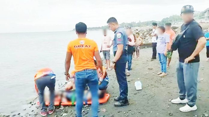 A 15-year-old lad who went on a swim with friends in Guimbal, Iloilo drowned. His dead body was found on Monday morning, Dec. 18. SCREENGRAB FROM RADYO TODO ILOILO/FACEBOOK