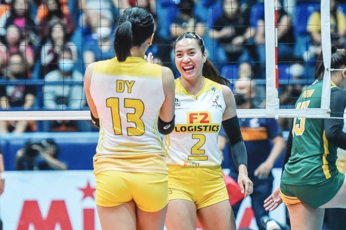 Ilongga Abigail Marano is one of the notable players of the disbanded F2 Logistics Cargo Movers. PVL PHOTO