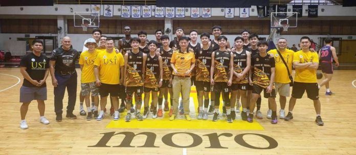 Members of the University of Santo Tomas Tiger Cubs U-17 basketball team. PHOTO COURTESY OF SULIT BREAKDOWN BASKETBALL