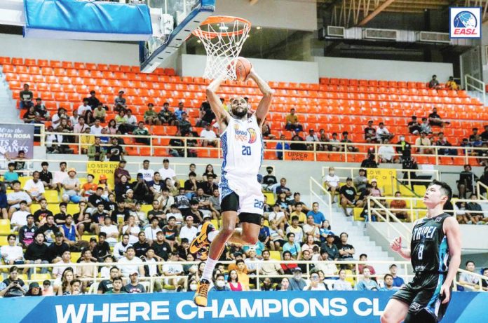 Rahlir Hollis-Jefferson is being eyed as TNT Tropang Giga’s import for the remainder of the 2023-2024 PBA Commissioner’s Cup. PHOTO COURTESY OF EASL