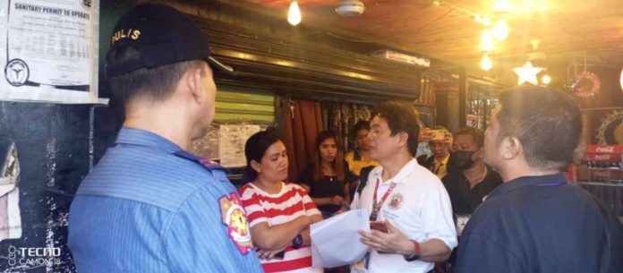 Iloilo City’s Task Force on Morals and Values Formation recently served five establishments with notices for selling alcoholic beverages 500 linear meters away from schools. TFMVF PHOTO