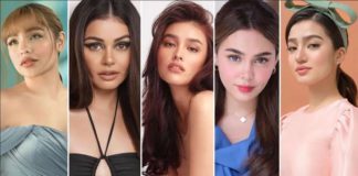 (From left) Andrea Brillantes, Janine Gutierrez, Liza Soberano, Ivana Alawi, and Belle Mariano