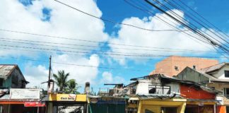 A structural fire in Barangay Poblacion Tabuc, Mambusao, Capiz on New Year left over P700,000 in property damage. Photo shows the aftermath of the blaze. KLEA JANE LU /FACEBOOK