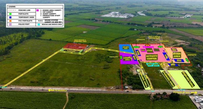 Perspective of the new government site of Victorias City in Negros Occidental