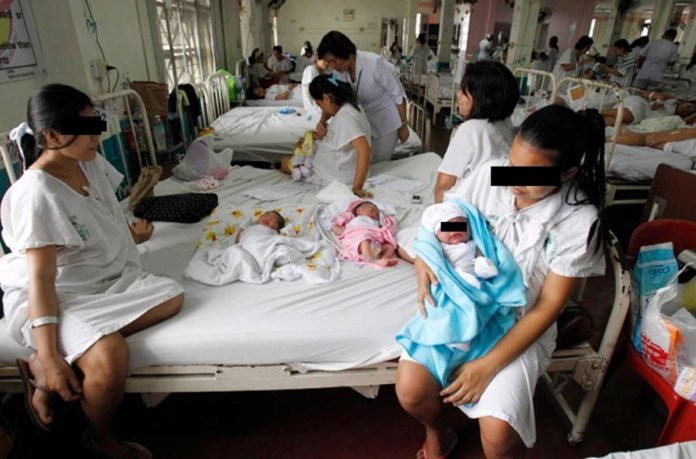 According to the Philippine Statistics Authority, 3,987 babies were born daily on average in 2022 — or 166 babies per hour or three babies per minute. GULF NEWS PHOTO