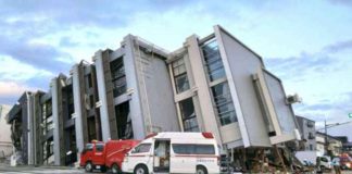 This building collapsed due to an earthquake in Wajima, Ishikawa prefecture, Japan. REUTERS