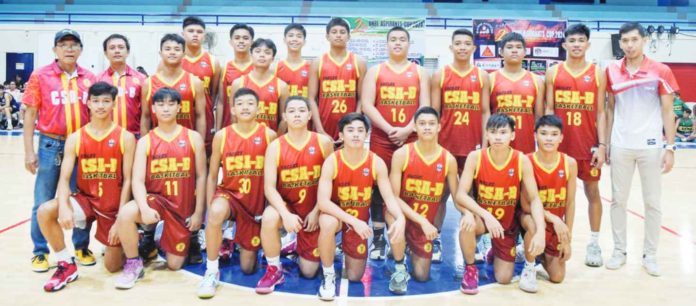 Colegio San Agustin-Bacolod team. PHOTO COURTESY OF STEPHEN TAN