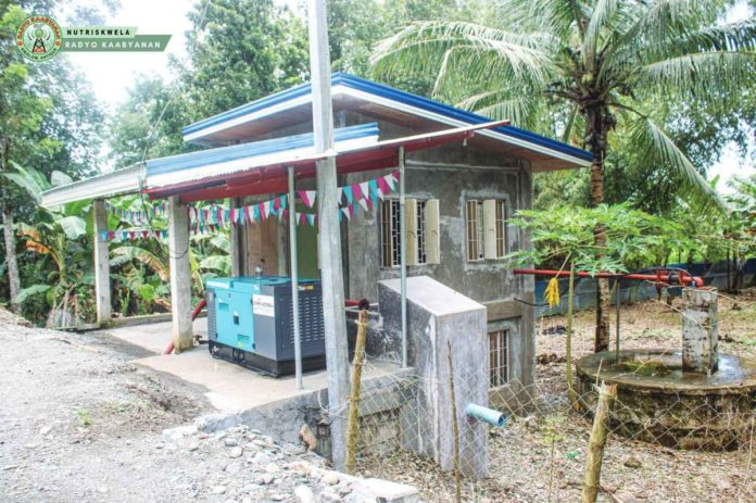 PUMPING STATION. An additional pumping station will be established within the month to meet the demand for water by the around 4,000 households and commercial establishments in Sibalom, Antique with the onset of the El Niño phenomenon. The photo shows a pumping station of the Sibalom Water District in Barangay Nagdayao. NUTRISKWELA RADYO KAABYANAN / FACEBOOK