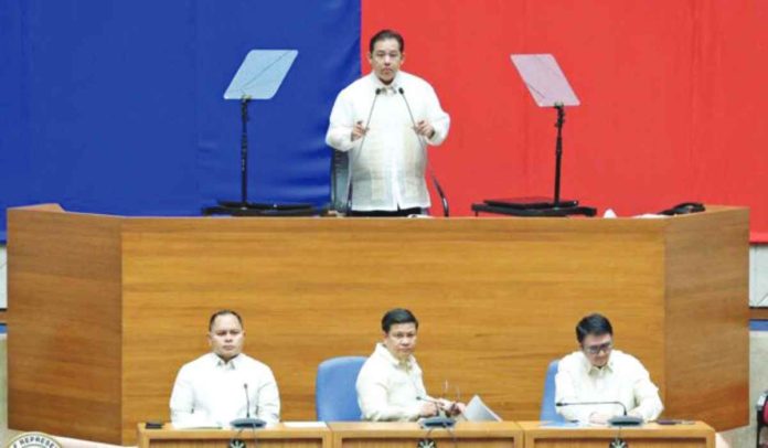 The House of Representatives, led by Speaker Martin Romualdez, convenes to constitute itself into a Committee of the Whole House as it starts deliberating on the amendments to the economic provisions of the 1987 Constitution. HOUSE OF REPRESENTATIVES PHOTO