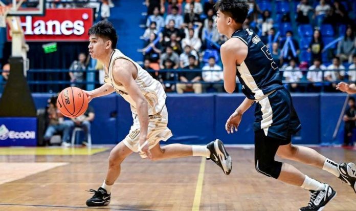 Thomas Pillado delivered a timely jumped in the fourth quarter as the Bullpups clawed back from a 15-point deficit and took a 66-62 lead. UAAP PHOTO