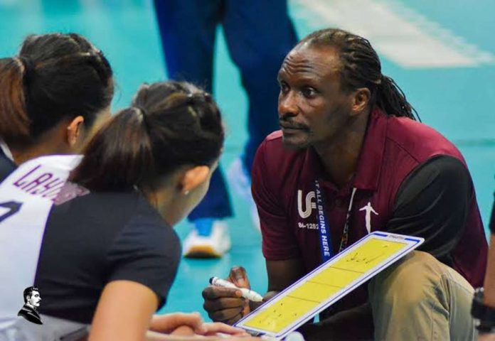 Godfrey Okumu was a former head coach of the University of the Philippines Fighting Maroons in UAAP women’s volleyball team. PHOTO COURTESY OF TINIG NG PLARIDEL