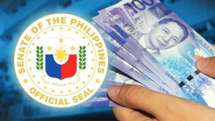 The Senate approved Senate Bill No. 2534, which calls for a P100 increase in the daily minimum wage of workers in the private sector, on the third and final reading on Monday, Feb. 19, 2024. INQUIRER.NET FILE PHOTO