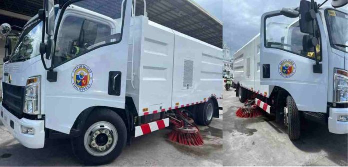 This vacuum sweeper truck will soon replace the street sweepers on Diversion Road in Mandurriao, Iloilo City. ILOILO CITY GENERAL SERVICES OFFICE PHOTO