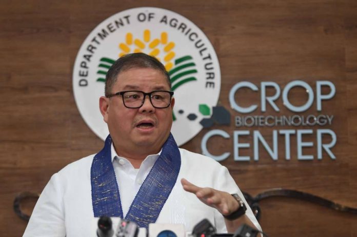 Agriculture Secretary Francisco Tiu Laurel Jr. says diverting imported fish to wet markets has been going on for a decade, even if it is illegal. DEPARTMENT OF AGRICULTURE PHOTO