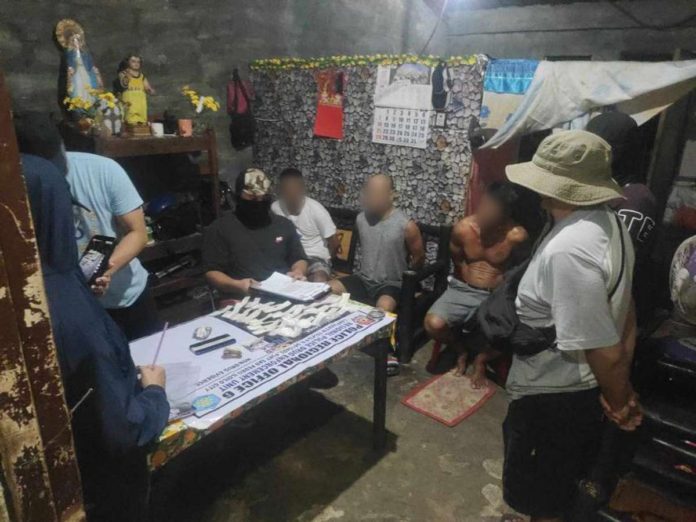 Three drug suspects were found in possession of an estimated P1.53 million worth of suspected shabu in Estancia, Iloilo on Tuesday night, April 9. PRO-6 PHOTO