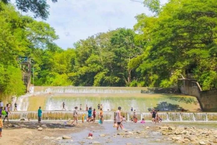 The Maasin Dam in Barangay Daja, Maasin, Iloilo is the main raw water source of the Metro Pacific Iloilo Water. The ongoing hot weather conditions resulted in the rapid decline of the dam’s water level. KRIS TIN/FACEBOOK PHOTO