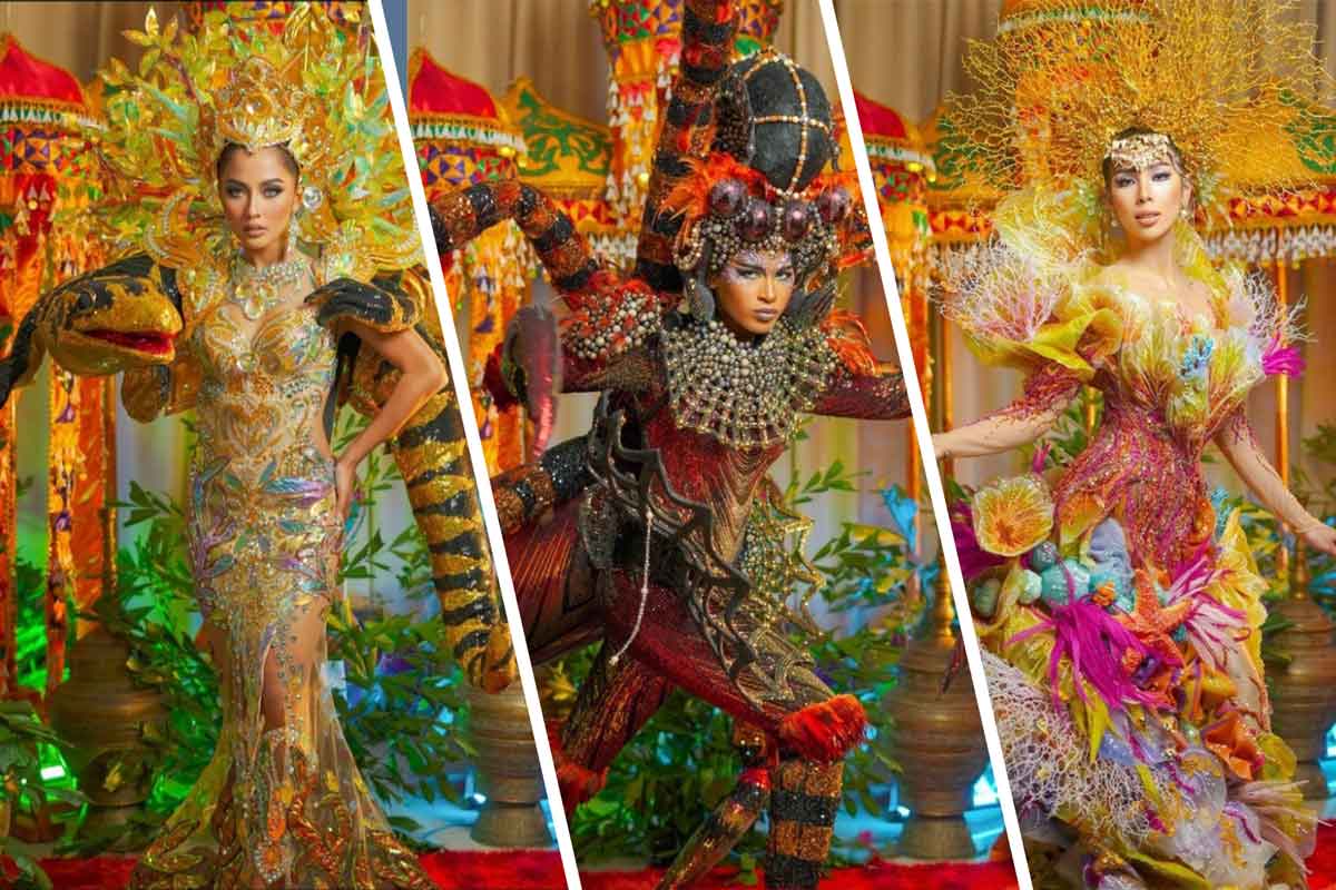 Miss Universe Philippines 2024 awards Top 3 National Costume winners